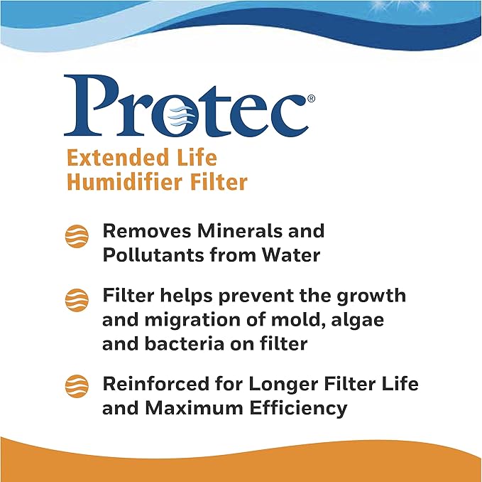 ProTec Humidifier Filter Replacement, Wicking, Pack of 3 – Replacement Filter Works with Vicks Cool Mist Humidifiers and Other Models - Image 3