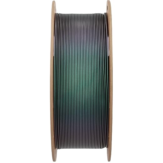 Polymaker Panchroma Green Color Changing PLA, 1.75mm, 1KG, Glitter Starlight Comet 3D Printer Filament, Hides Layer Lines, Easy to Print, Tangle Free, AMS Compatible, Works with Most FDM Printers - Image 8