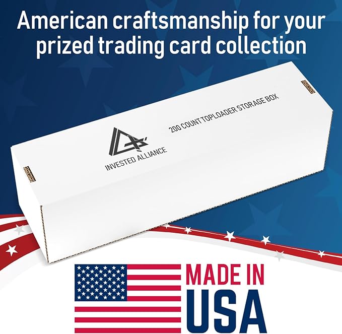 Premium Trading Card Box Storage For Sports, Baseball, Football, Basketball, MTG & TCG Collector | Baseball Card Storage Boxes & Organizer For Magic Sorter Bulk. Sports Holder For Collection. - Image 8