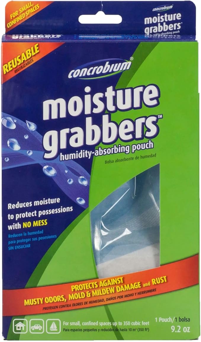 Concrobium Moisture Grabbers 9.2 oz. No Scent Humidity-Absorbing Pouch - Image 5