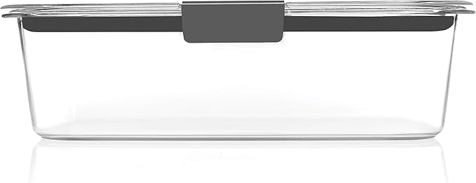 Rubbermaid Brilliance Food Storage Containers, Set of 5 (10 Pieces), BPA-Free, Leak-Proof, Clear - Image 7