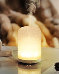 Essential Oil Diffuser – 2.4MHz Ultrasonic Aromatherapy Diffuser, Health Night Light, Timer & Auto Shut-Off, BPA-Free, 120ml Glass Oil Diffuser for Home, Office, Spa, Yoga by ONABOVIVA
