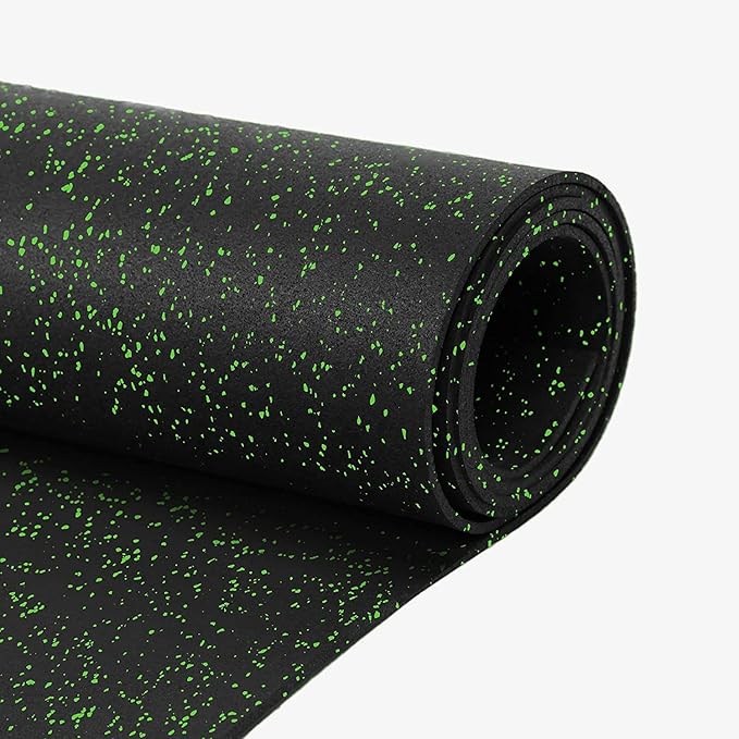 Flooring Inc's 1/4" Thick Tough Rubber Flooring Roll | Flexible Recycled Rubber Floor Mats for Home Gym | Heavy Duty Rubber Mat for Home Gyms, Sheds, Horse Stall Mat or Trailer - Image 4