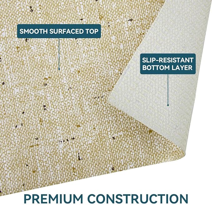 Shelf Liner, 20 Inch x 12 Feet Shelf Liner Non Adhesive, Drawer Liner Non Slip Kitchen Mat Waterproof Oil-Proof for Kitchen Cabinet, Shelves, Refrigerator, Storage, Desks, Easy to Trim - Image 4