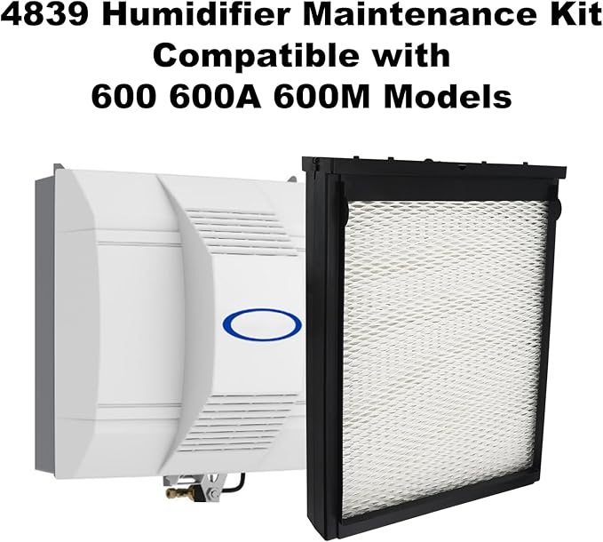 4839 Humidifier Maintenance Kit with Model No. 35 Water Panel, Replacement Filter Whole Home Humidifiers 600, 600A, 600M Models Humidifier Parts & Accessories - Image 4