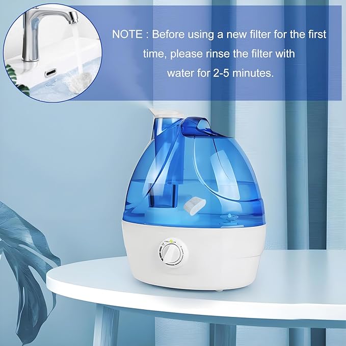 Demineralization Cartridge for Ultrasonic Humidifiers – 12-Pack Humidifier Filter Replacements, Humidifier Cleaner, Humidifier Cleaning Fish& Fish Tanks, Purifies Water, Prevents Hard Water Build Up - Image 6