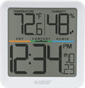 La Crosse Technology 302-1408-TBP Indoor Comfort Meter with Time & Date by LaCrosseTechnology