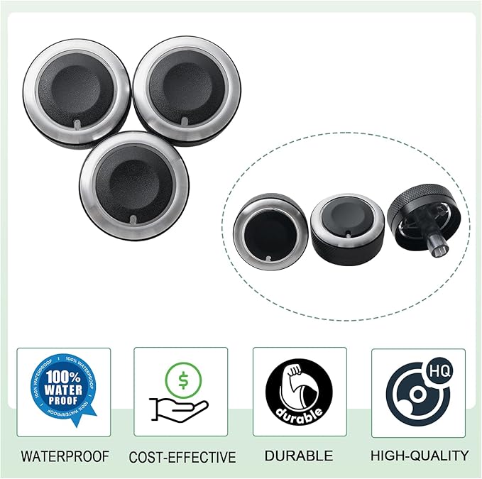 JDMCAR Upgrade Control Switch Knob Compatible with Toyota Tundra Accessories 2000 2001 2002 2003 2004 2005 2006, Replaces 55905-0C010 559050C010 Air Conditioning Climate Control Knob Button - Image 6