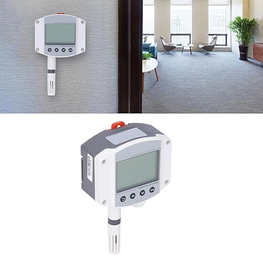High Accuracy 485 Temperature Humidity Transmitter Sensor with LCD Display Modbus RTU Protocol for Industrial Environmental Monitoring ABS Material 147x88x41mm - Image 5
