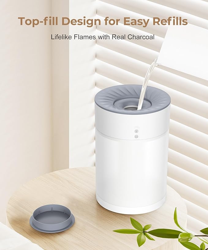 Bedroom Humidifier, 4.5L Cool Mist with Essential Oil Diffuser, 45H Runtime, Quiet Ultrasonic for Home, Large Room, Baby Nursery and Plants, 360 Nozzle - Image 4