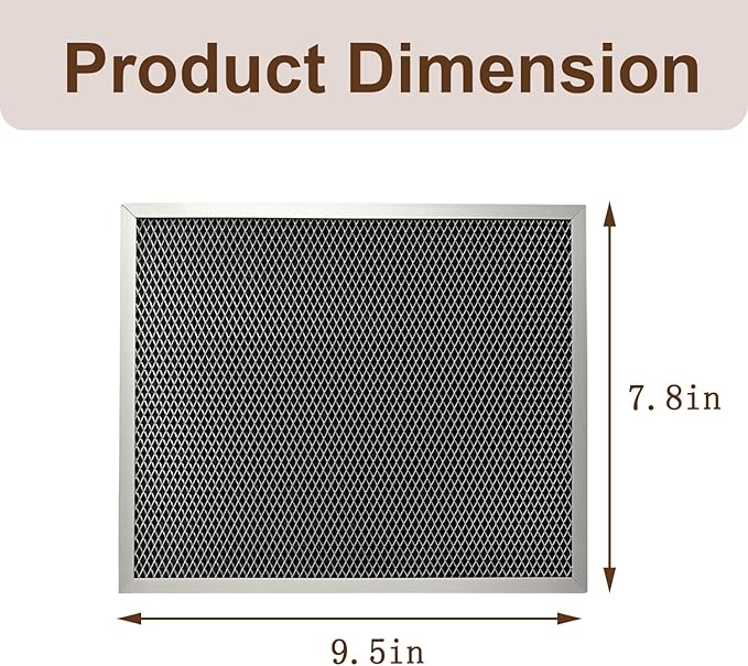 2 Pack HD35P MERV-1 Dehumidifier Filters Compatible with ALORAIR Crawl Space Dehumidifiers Sentinel HD35P & Sentinel HS35, Accessory Part - Image 4