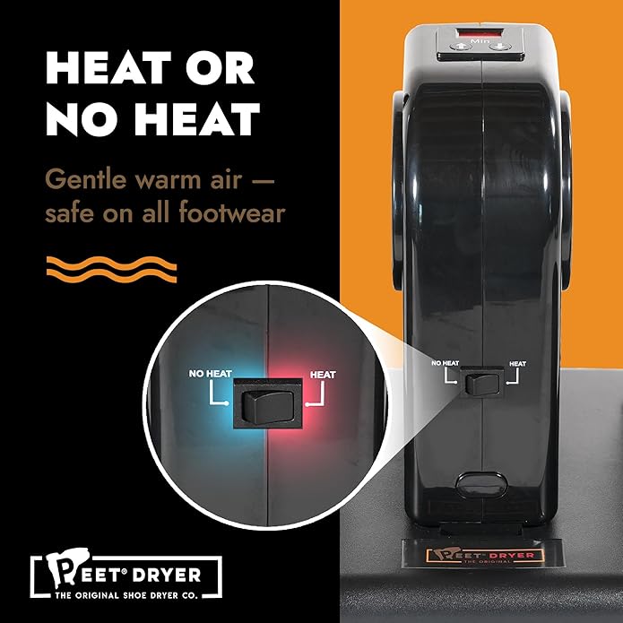 PEET, Advantage Plus 4-Shoe Electric Shoe and Boot Dryer with Fan & Heat Settings, Made in the USA - Image 4