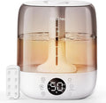 6L Self-Cleaning Humidifier for Large Room, CleanCare Warm & Cool Mist, No-Leak Design & Top Fill, 60 Hour Runtime, Quiet Ultrasonic Auto Mode with Remote Control for Bedroom & Home by Provirtec