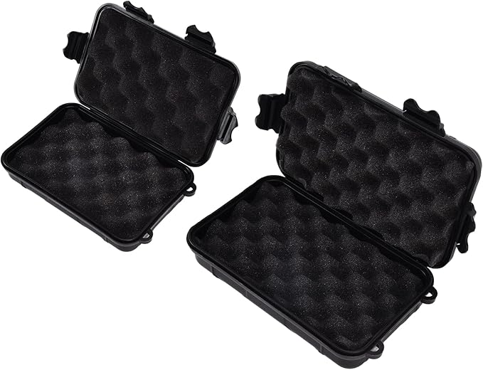 Anti-Pressure Shockproof Container Box, Small Waterproof Plastic Dry Storage Box with Foam, for Outdoor Camping Wilderness Survival - Image 9
