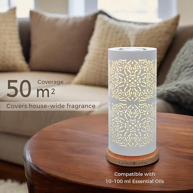 Earnest Living Waterless Diffuser 100ml Nebulizing Diffusion System for Studio Home Office Hotel Spa - Image 5