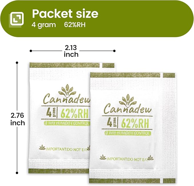 62% Two-Way Humidity Control Packets,4g (15 Pack) – Moisture Absorbers & Hydration Packets for Storage - Image 3