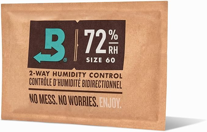 Boveda Starter Kit Bundle: Season a Wooden Storage Box Plus Maintain Humidity with 2-Way Humidity Control | Includes (2) Each Size 60 Boveda 84% RH & 72% RH | 1-Count - Image 4