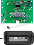 IDXL2DB1930 & FDXLBKP1930 Display Board with Control Panel Bezel Keypad Compatible with Hayward Universal H-series Pool Low Nox Heaters H250IDL2 H150FDN H200FDN H250FDN H300FDN H350FDN H400FDN by Unknown