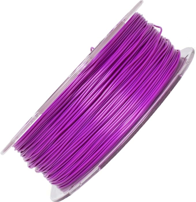 TPU Filament，PRILINE 98A TPU Flexible Soft 3D Printer Filament，1KG 1.75mm Spool Durable Flexible Material, Purple - Image 2