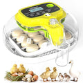 Incubators for Hatching Eggs, 2026 Upgraded 16 Eggs Incubator with Automatic Turner, Digital Temperature Control & Humidity Display and Led Candler, Poultry Hatcher for Chicken, Duck, Quail, Birds by DIGOAKO