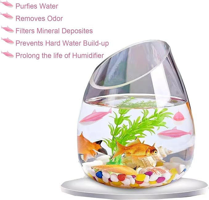 Humidifier Cleaner 6 Pack,Humidifiers Fish Tanks Cleaner,Warm&Cool Most Humidifiers and Fish Tank,Purifier Water (Pink) - Image 4
