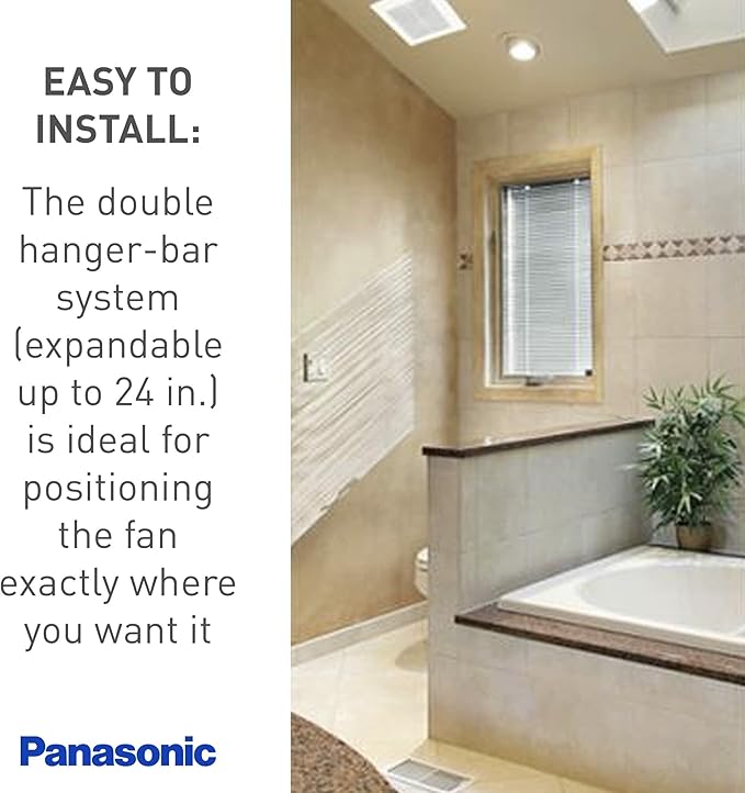 Panasonic WhisperCeiling Bathroom Exhaust Fan, 190 CFM, FV-20VQ3 - Image 5
