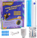 3D Print Filament Storage Bag Vacuum Kits - 30Pcs Cleaning Drying Sealed Bags with 30Pcs Humidity Indicator Cards & Auto-Pump by Wisesorb