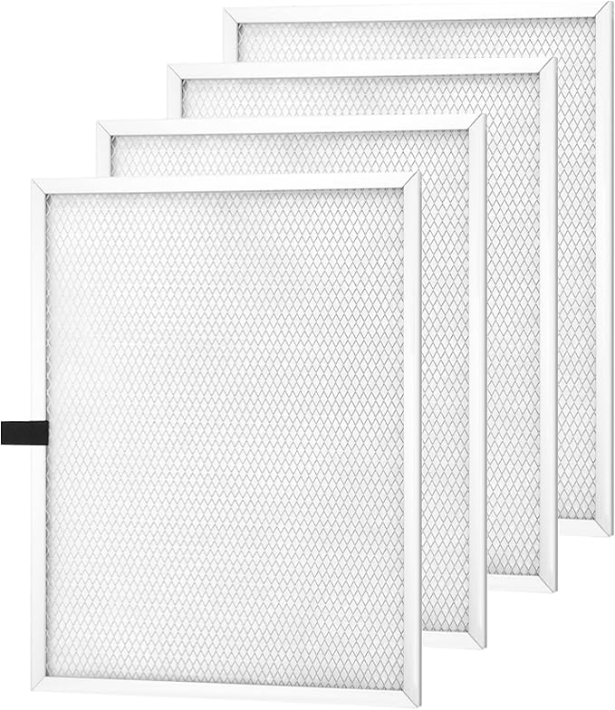 Storm LGR Extreme MERV-8 Filter for ALORAIR Commercial Dehumidifiers 12.2"x 9.9" x 0.4", Used for Whole Home, Basement - 4 Pack by DAODEFUL