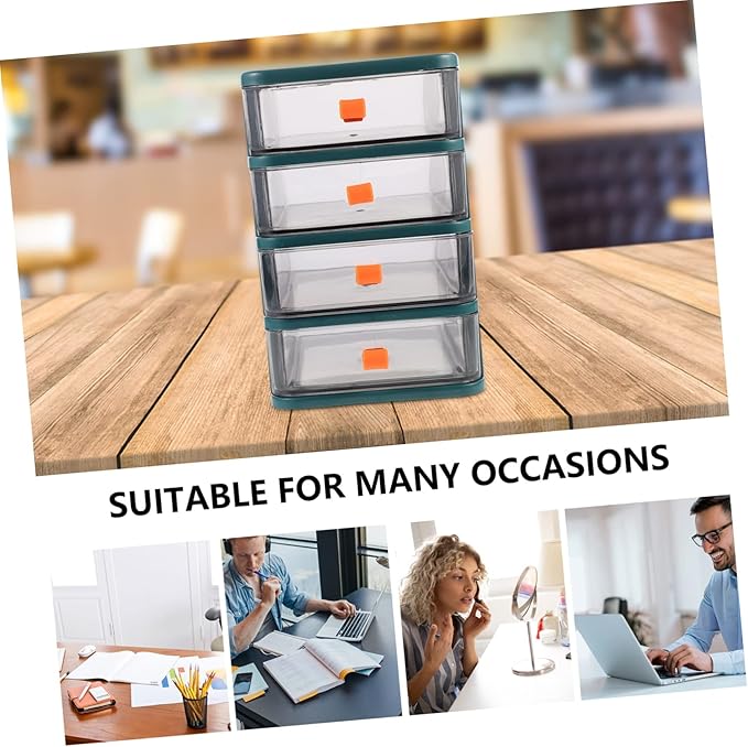 Cosmetic Storage Box Mini Organizer Desk Shelf Organizer Portable Jewelry Box Desktop Storage - Image 6