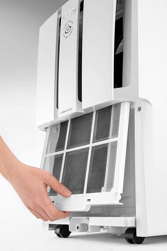 De'Longhi 50 Pint Dehumidifier with Pump, White - Image 11