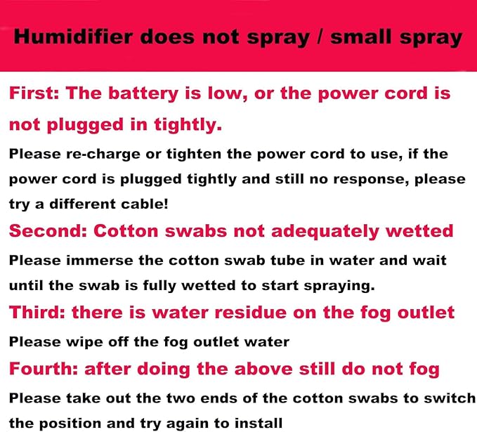 Dual-spray 400ml Mini Humidifier for Desk - Portable Rechargeable Personal Desktop Humidifiers for Office Car Travel Plants Bedroom Baby, Auto Shut-Off, 2 Mist Modes, Super Quiet, White - Image 3