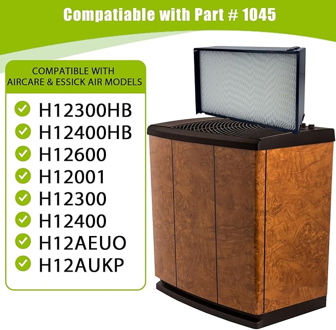 1045 Super Wick Humidifier Filter Replacement Compatible with Aircare Essick Air H12300HB H12400HB H12600 H12001 H12300 H12400 H12AEUO H12AUKP Humidifiers - Image 6
