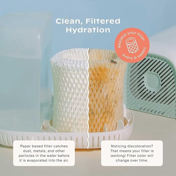 Canopy Original Bedside Humidifier Filters, Pack of 1 Filter Wick, Replacement Filters - Compatible with Canopy Bedside Humidifiers, Made with Wood Pulp, Paper Filter, Replace Every Six Weeks - Image 2
