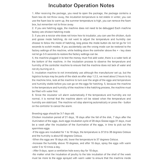 Automatic Eggs Incubator, Large Incubators for Hatching Eggs with Automatic Egg Turning & Temperature Control, Poultry Hatcher Machine for Chicken Duck Goose Quail Bird (192 Eggs) - Image 8