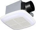 Tech Drive Very-Quiet 80 CFM, 1.5 Sone No Attic access Needed Installation Bathroom Ventilation and Exhaust Fan With LED light 4000K 800LM (80CFM),Ceiling Mounted Fan,Easy to Install by TechDrive