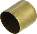 uxcell 20pcs Rubber End Caps 30mm ID Vinyl Round Tube Bolt Cap Cover Thread Protectors Gold by uxcell
