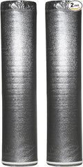 400SQFT AMERIQUE 3MM Thick Flooring Silver Underlayment Padding with Tape & Vapor Barrier 3-in-1 Heavy Duty Foam (400SF Total, Pack of 2 Rolls, 200SF/Roll) by AMERIQUE