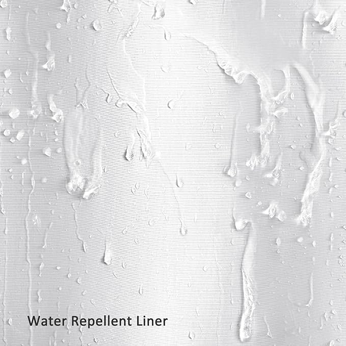 Snap-in Fabric Replacement Liner 71" W x 61" L, for 72" W x 81" L No Hook Shower Curtain - Image 4