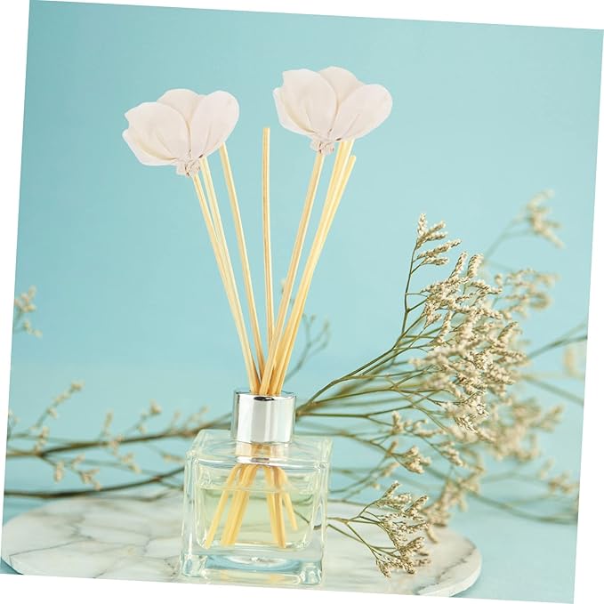 OUNONA 6pcs Fragrance Flower Diffusers Fireless Aroma Flower Sticks for Home Office and Spa Scent Release for DIY Aromatherapy Experience - Image 5
