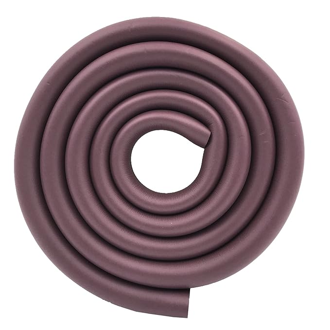 M2cbridge U Shape Extra Thick Furniture Table Edge Protectors Foam Baby Safety Bumper Guard 6.5 Ft (Brown) by M2cbridge