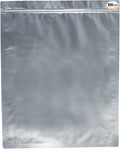 AwePackage 1.5 Gallon Mylar Aluminum Foil Zipper Bag for Long Term food storage and collectibles - vacuum seal(100, 1.5 Gallon(12x16")) by Awe+Package