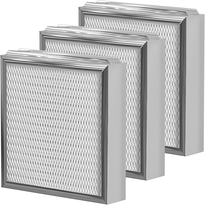 Carmerny 990-13 Humidifier Vapor Water Pad Filter Compatible with GeneralAire 990-13 G13 Humidifier Replacement Evaporator Pad Media Filter for Models 709 990 1040 1042 1137 SL16, GFI #7002, 3-Pack by Carmerny