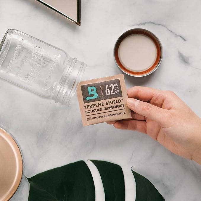 Boveda 62% Two-Way Humidity Control Packs For Storing 1 lb – Size 67 – 20 Pack – Moisture Absorbers for Storage Containers – Humidifier Packs – Hydration Packets in Resealable Bag - Image 2