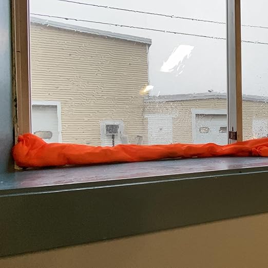 Quick Dam WUB210-2 Water Activated Flood Barrier – 10 ft, 2-Pack, Orange – Indoor Leak Protection, Absorbs 3.1 Gallons Each, Swells to 2.5" High - Image 9