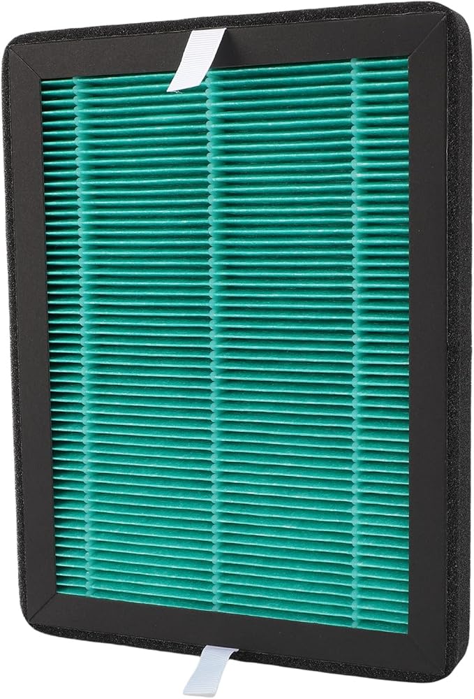Dehumidifier Replacement Filter, High Efficiency Particulate Air, ABS, Sponge Material, Airflow Absorb Dust, Lint & Pollen, Create a Pristine Breathing Environment (Green) - Image 4