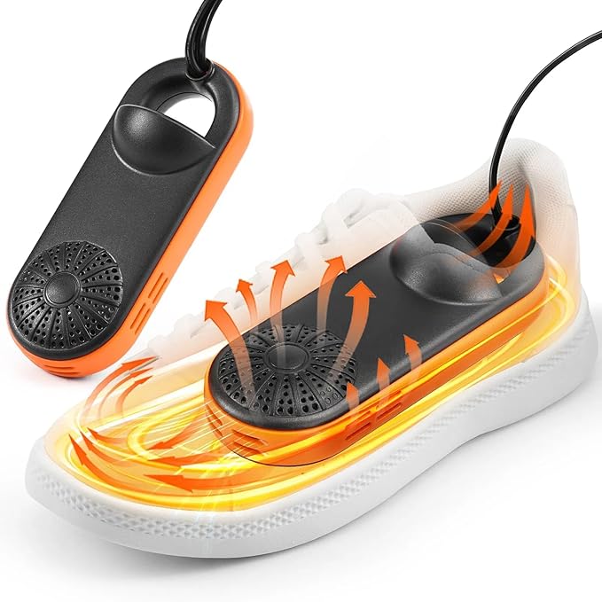 Boot Dryer Shoe Dryer Portable Footwear Dryer with Auto Temperature Control 360 Degree Warm Air Fire Retardant Design for Shoes Boots Gloves Socks Winter Rainy Travel - Image 2