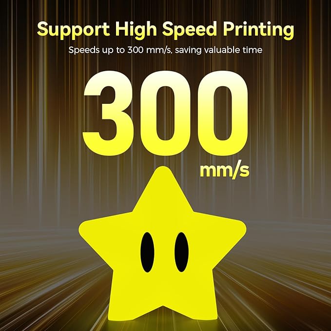 Creality 3D Luminous PLA Printer Filament, Halloween Decor, Glow in The Dark Filament, Best with UV Lamps, 1.75mm, Fit Most FDM 3D Printers, 1kg Spool(2.2lbs), Yellow - Image 2
