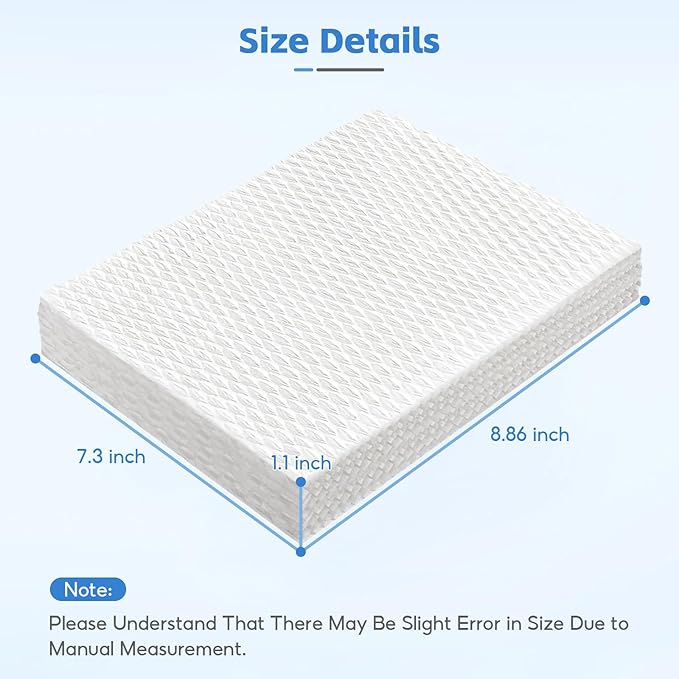 4-Pack MD1-0034 Replacement Wicks Filters Compatible with Vornado Evaporative Humidifier Model Evap40, Evap2, EV100, EV200, EVDC300, EVDC500 - Image 9