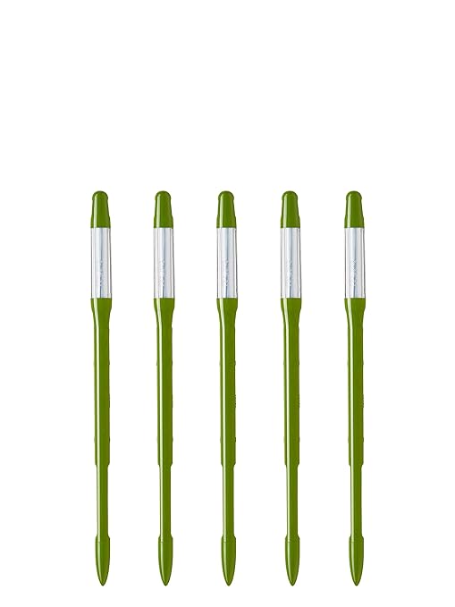 Sustee Aquameter, Set of 5, Plant Soil Moisture Sensor (Green, Medium) by SUSteexIPPINKA