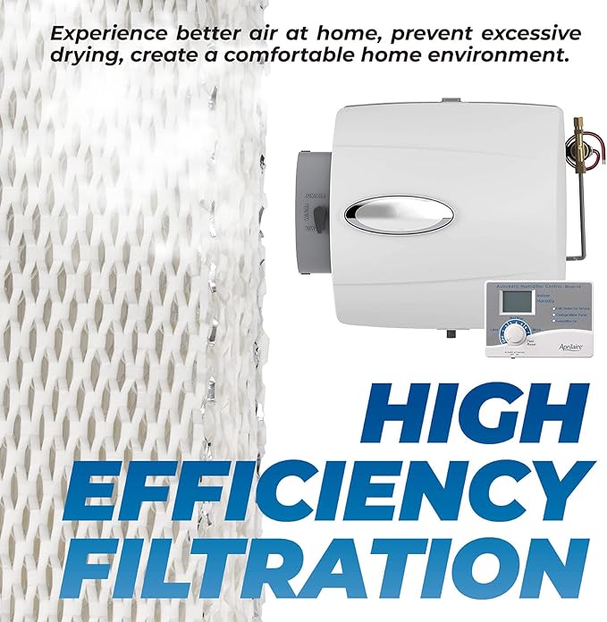 HC22P Humidifier Filter Compatible with Honeywell HE100,HE150,HE220,HE225,and HE240,Whole House Humidifier Pad Replacement for Aprilaire 110 220 500 550 558,#10 Water Panel - Image 6